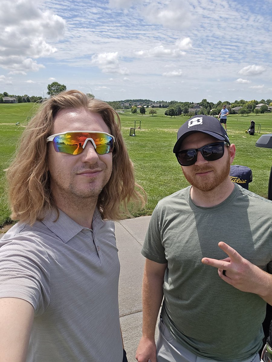 Great round today. I need to do this more often. ⛳️