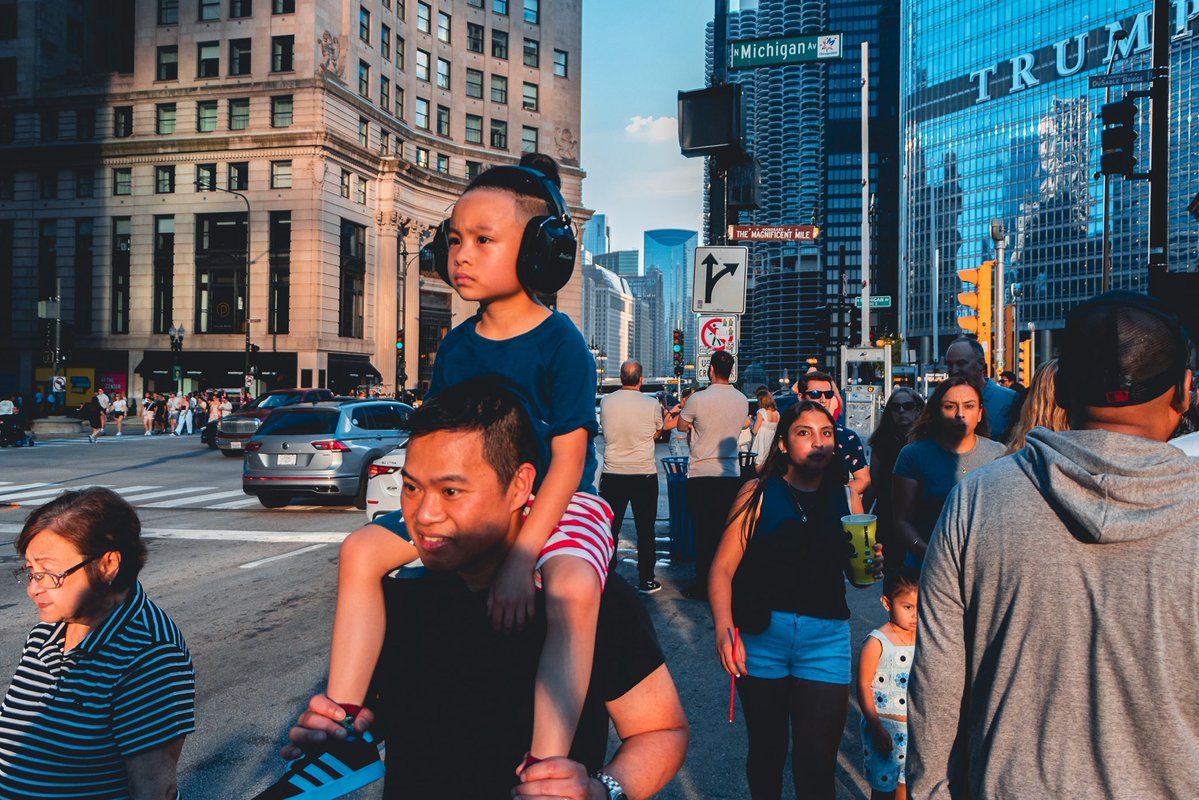 TheJvandy's tweet image. Evening Light on Michigan Avenue.
Chicago, Illinois