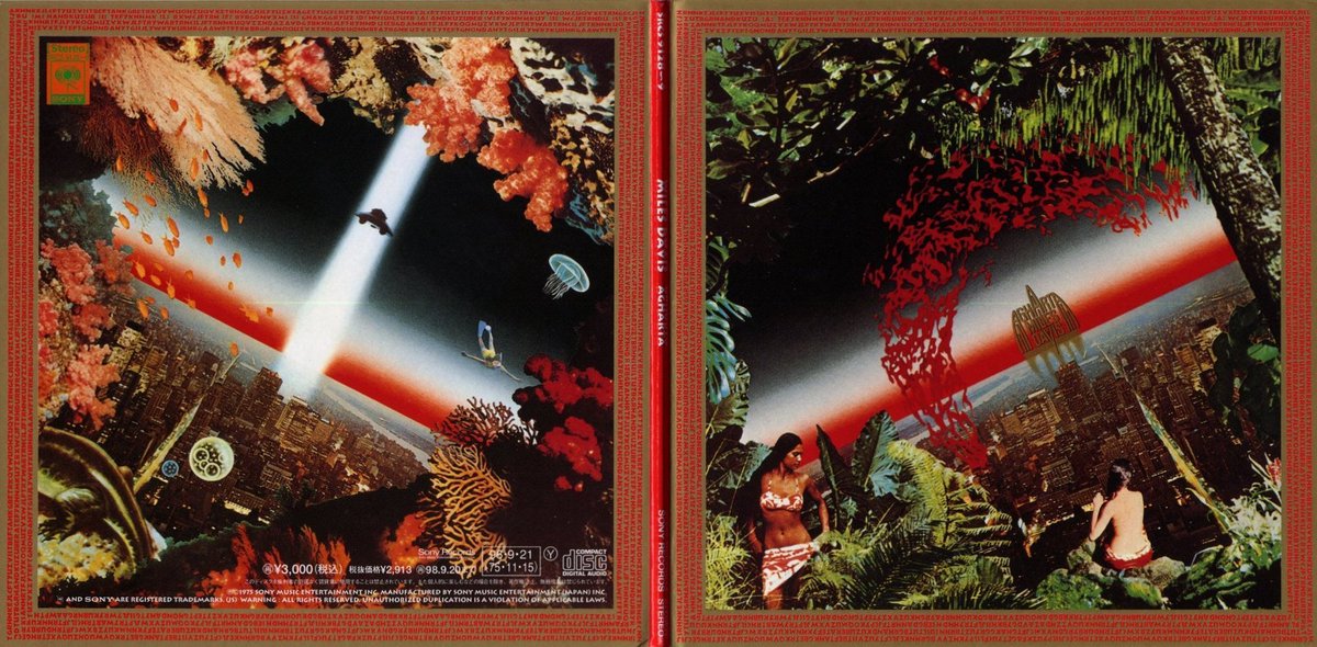 giddierone's tweet image. Agharta - Miles Davis (1975)