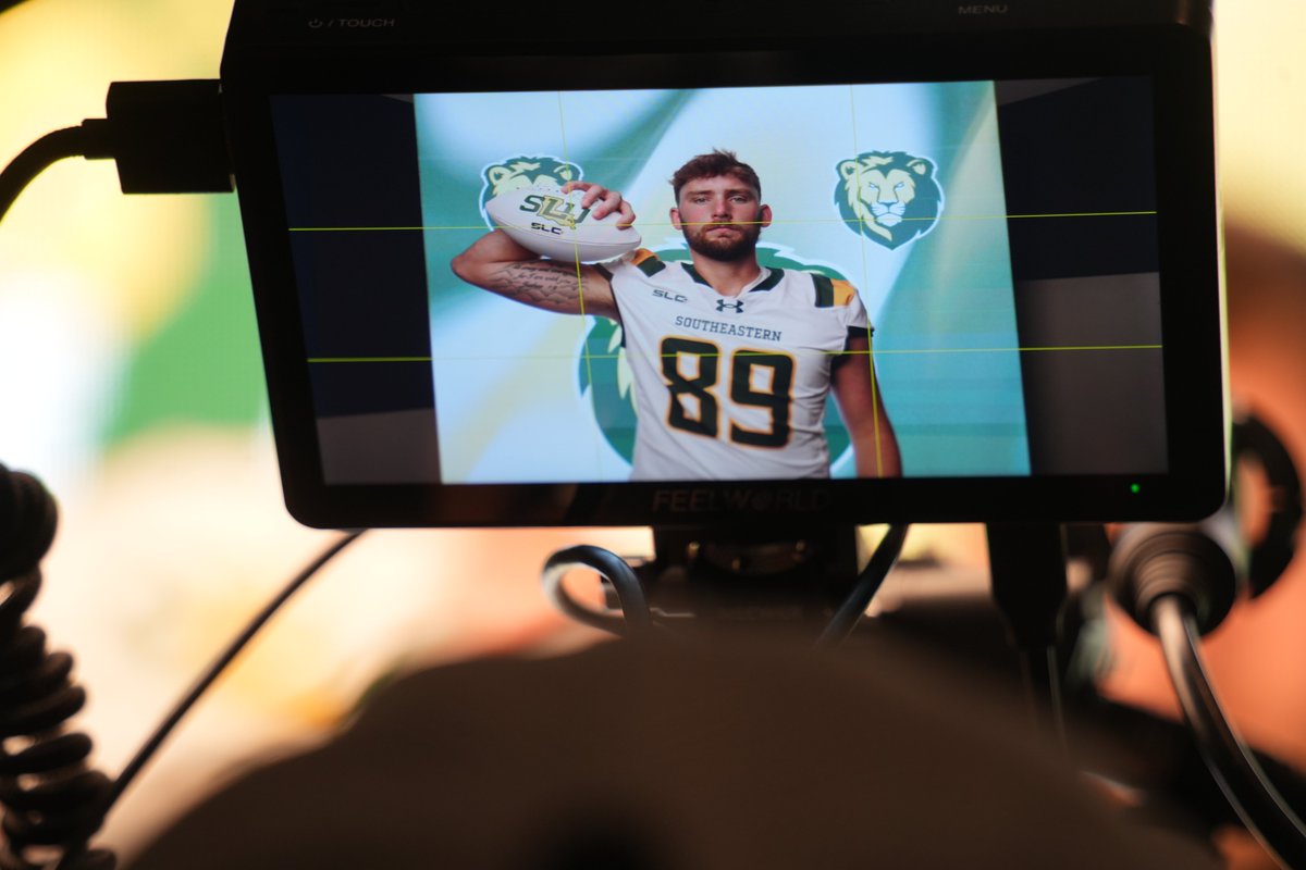 Southeastern Football (@lionupfootball) on Twitter photo Behind the scenes 📸from <a href="/SouthlandSports/">Southland Conference</a> Football Opening Drive Content Day featuring <a href="/LionUpFootball/">Southeastern Football</a> (Part 3)
#LionUp | #TheStandard Behind the scenes 📸from <a href="/SouthlandSports/">Southland Conference</a> Football Opening Drive Content Day featuring <a href="/LionUpFootball/">Southeastern Football</a> (Part 3)
#LionUp | #TheStandard