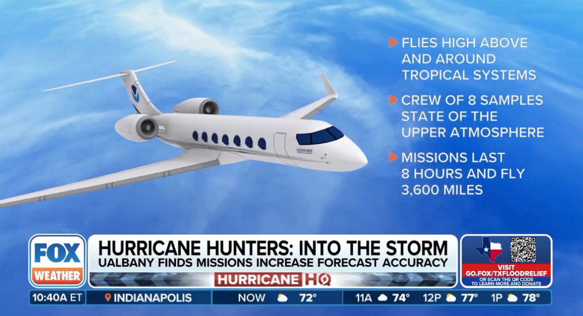 blamarre's tweet image. An excellent segment from @foxweather and @SUNY Albany on the important mission of @NOAA_OMAO @NWS @NHC_Atlantic @NOAAResearch @NOAA_HurrHunter, based in @lakelandgov Florida. #flwx #HurricaneSeason ✈️🌀
msn.com/en-us/weather/…