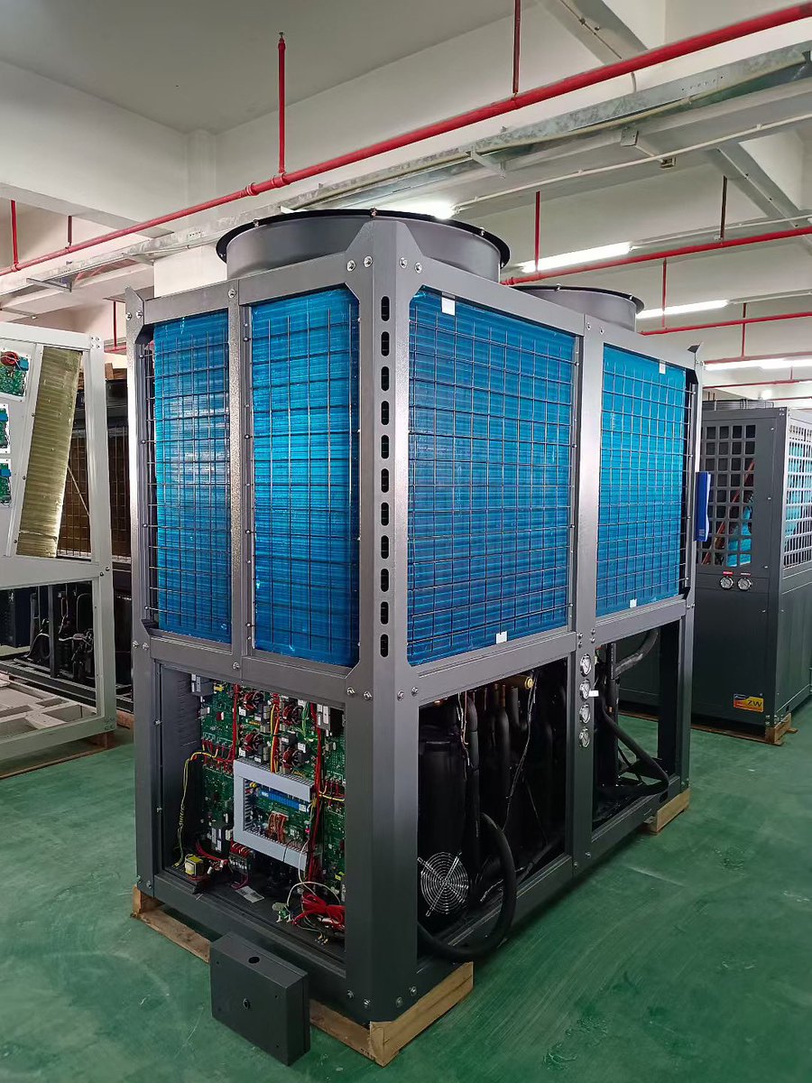 HeatPumpChen's tweet image. 180kw commercial inverter EVI heat pump is in production, and it can run stably at a minimum temperature of -35 degrees, welcome to visit our factory.
Website: yiniheatpump.com
