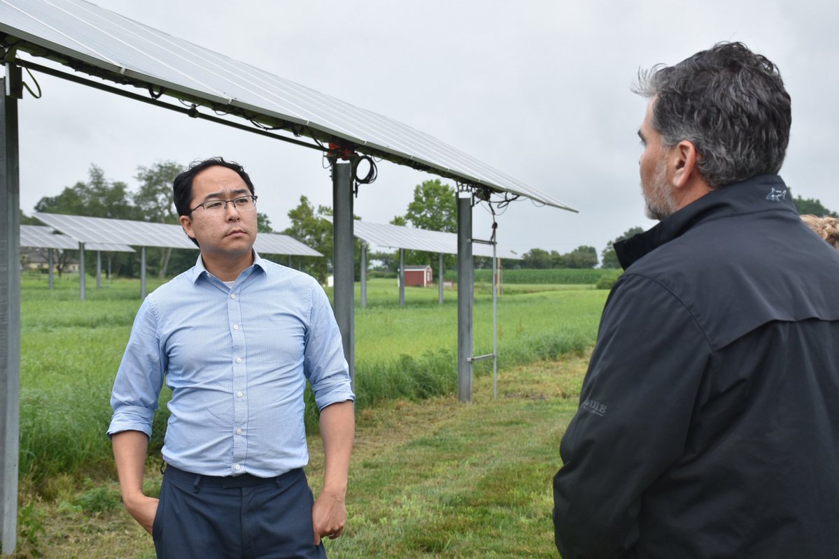 SenatorAndyKim's tweet image. Yesterday, I toured solar panel installations in Pittstown, NJ, and met with some of the key people helping to make NJ a leader in the solar industry.
Being a leader is important because it means better jobs for people in our state, and it helps us compete with countries like…