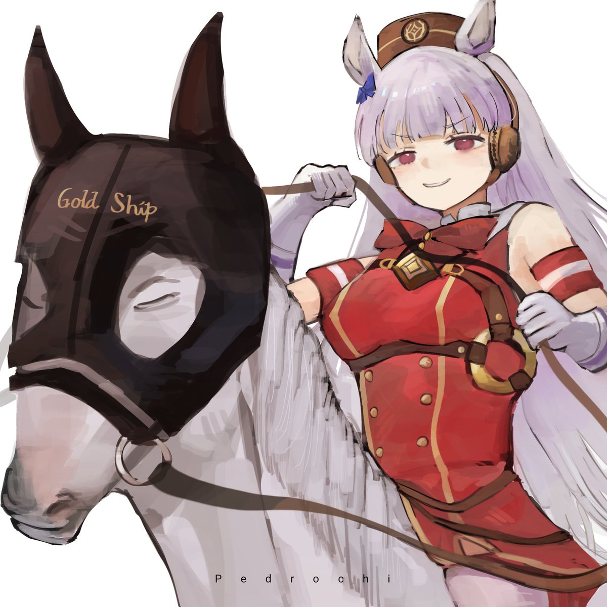 prochiii_'s tweet image. Goldship riding Goldship
#umamusume
