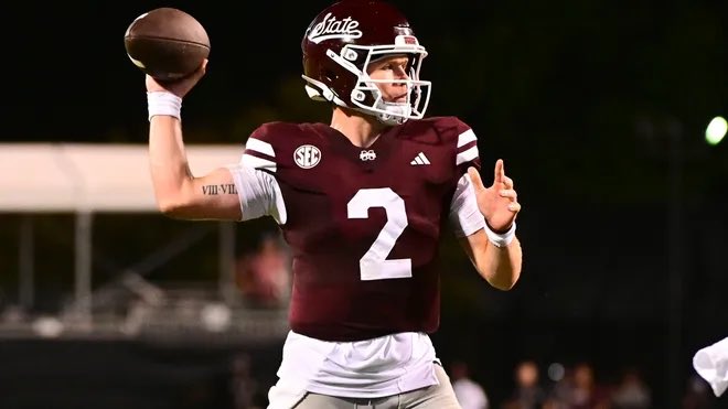 LearnToday50's tweet image. I could easily see Blake Shapen have a really good year in Mississippi state
The program they’re struggling, but I could see him barring injury, which has been his main struggle throughout his career, picking up that program and helping them take a step into the future being a…