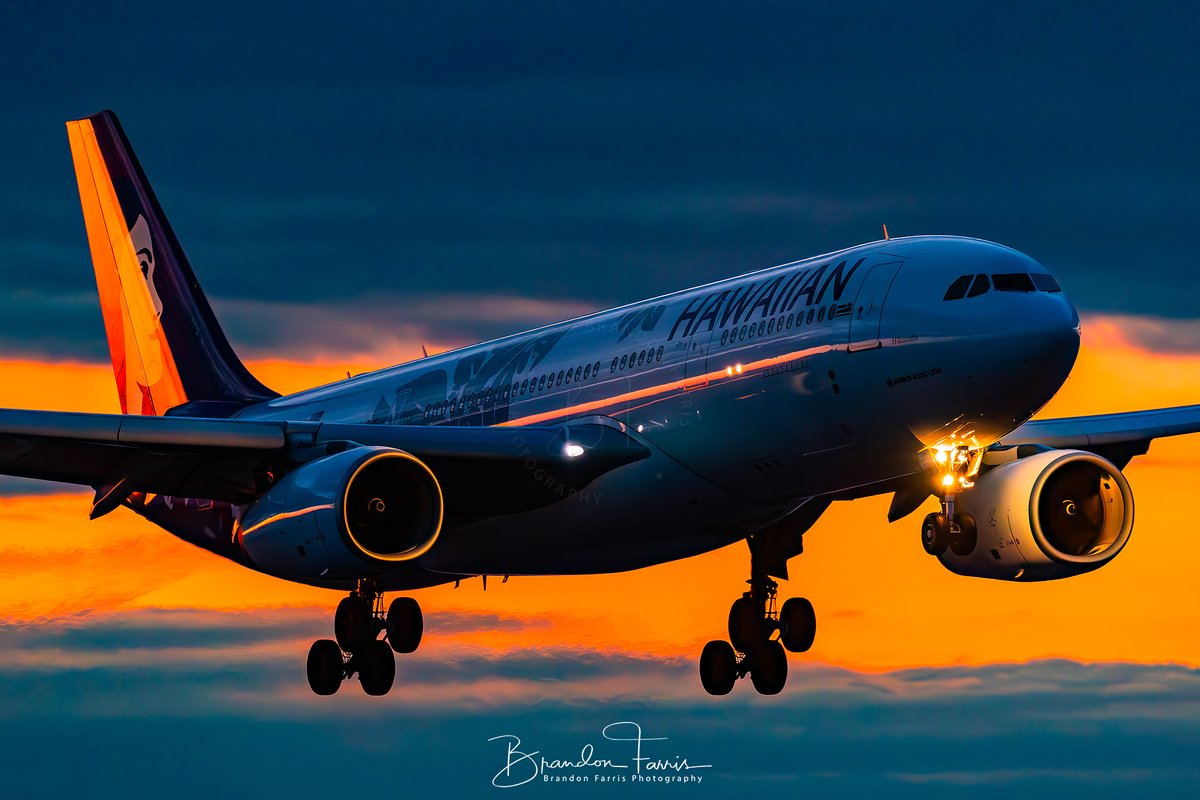 Brandon Farris Photography (@bdfphotography) on Twitter photo "<a href="/HawaiianAir/">Hawaiian Airlines</a> 697 Heavy" seen here landing at 0040 local time in <a href="/ANCairport/">Anchorage Airport</a>. Absolutely amazing skies up in Alaska.
N392HA
Hawaiian Airlines
<a href="/Airbus/">Airbus</a>/<a href="/AirbusInTheUS/">Airbus in the U.S.</a> A330-243
"Hikianalia"
PANC- Ted Stevens Anchorage International Airport
July 04, 2025 "<a href="/HawaiianAir/">Hawaiian Airlines</a> 697 Heavy" seen here landing at 0040 local time in <a href="/ANCairport/">Anchorage Airport</a>. Absolutely amazing skies up in Alaska.
N392HA
Hawaiian Airlines
<a href="/Airbus/">Airbus</a>/<a href="/AirbusInTheUS/">Airbus in the U.S.</a> A330-243
"Hikianalia"
PANC- Ted Stevens Anchorage International Airport
July 04, 2025
