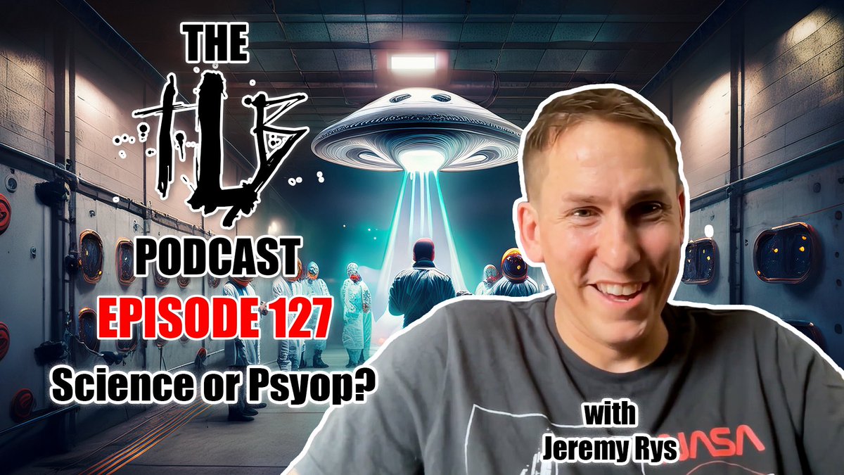 The TLB Pod (@thetlbpod) on Twitter photo On Episode 127 of The TLB Podcast I speak with The Alien Scientist himself, <a href="/JeremyRysUFO/">Jeremy Rys - The "Alien" Scientist</a>, and we explore various themes surrounding UFOs, disinformation, and advanced technology, and the manipulation of information in the digital age.
Full Episode Here: youtu.be/QMZOwMp2TPA On Episode 127 of The TLB Podcast I speak with The Alien Scientist himself, <a href="/JeremyRysUFO/">Jeremy Rys - The "Alien" Scientist</a>, and we explore various themes surrounding UFOs, disinformation, and advanced technology, and the manipulation of information in the digital age.
Full Episode Here: youtu.be/QMZOwMp2TPA