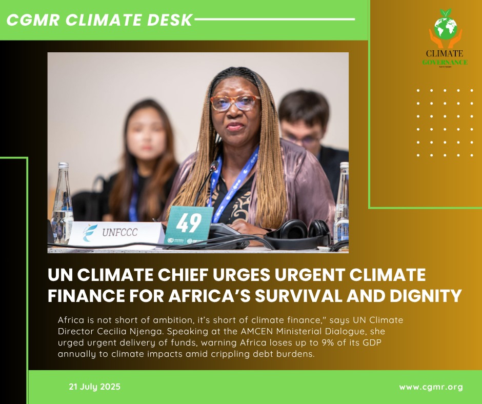 Climate Governance Movement & Research (CGMR) tweet media