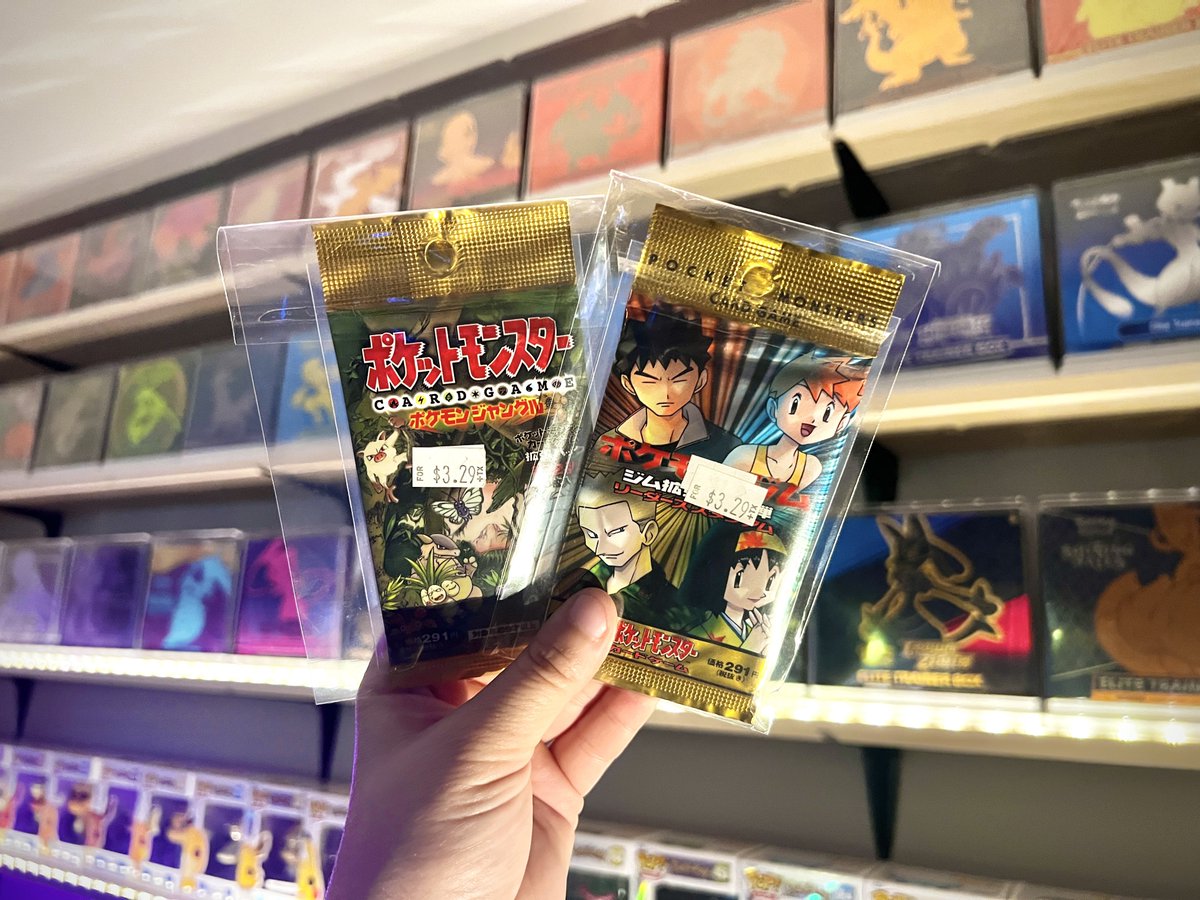 MKBreeeezy's tweet image. Going live in 20 minutes with @adarklegacy with @GCXEvent on Twitch! Help us raise money for @StJude and have a chance to take home vintage Pokémon packs! See y’all soon! 🔥