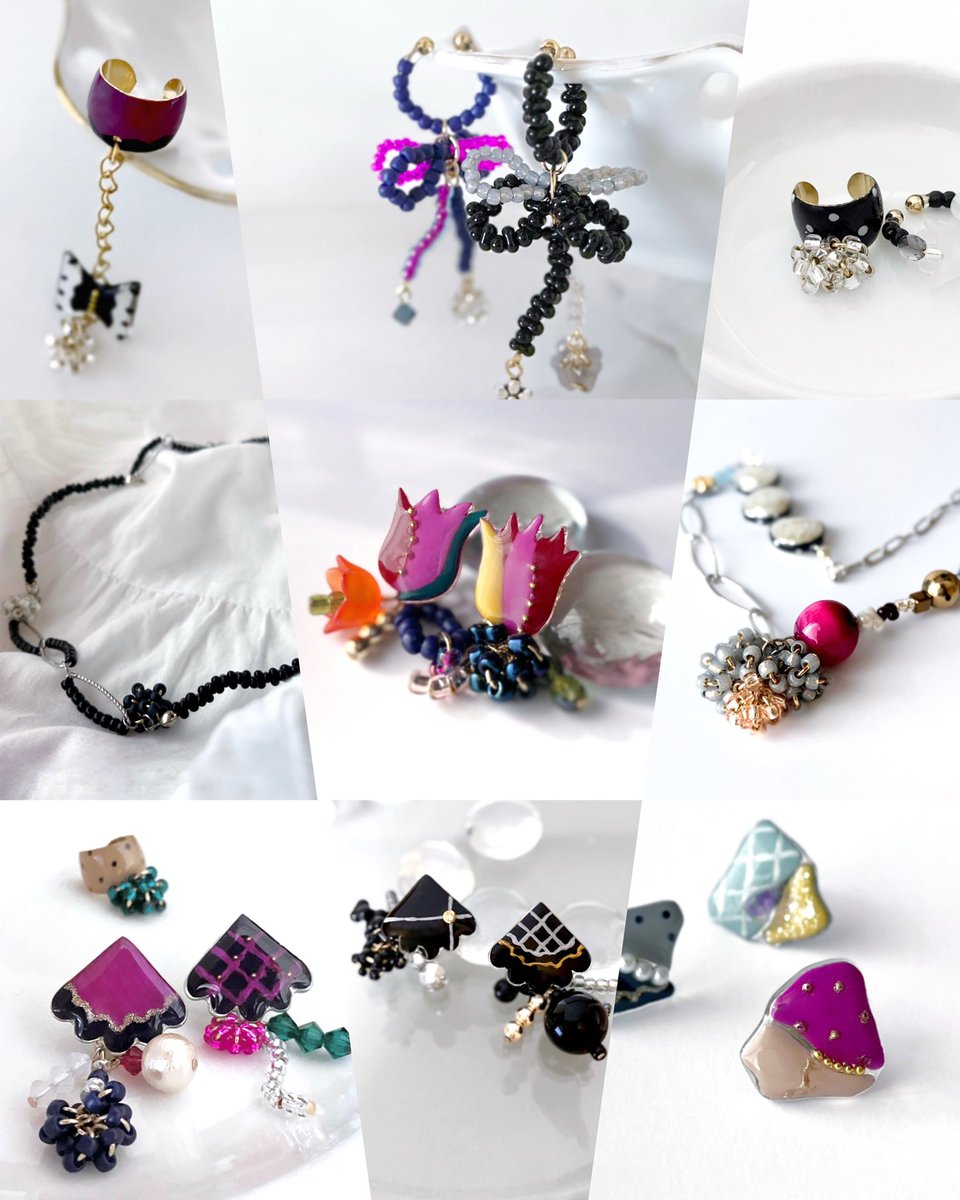 utane_t's tweet image. #三連休はフォロワーさんが増えるらしい
大人カラフルアクセサリー🩶
ぜひご覧ください!☺️
minne.com/@utane-t