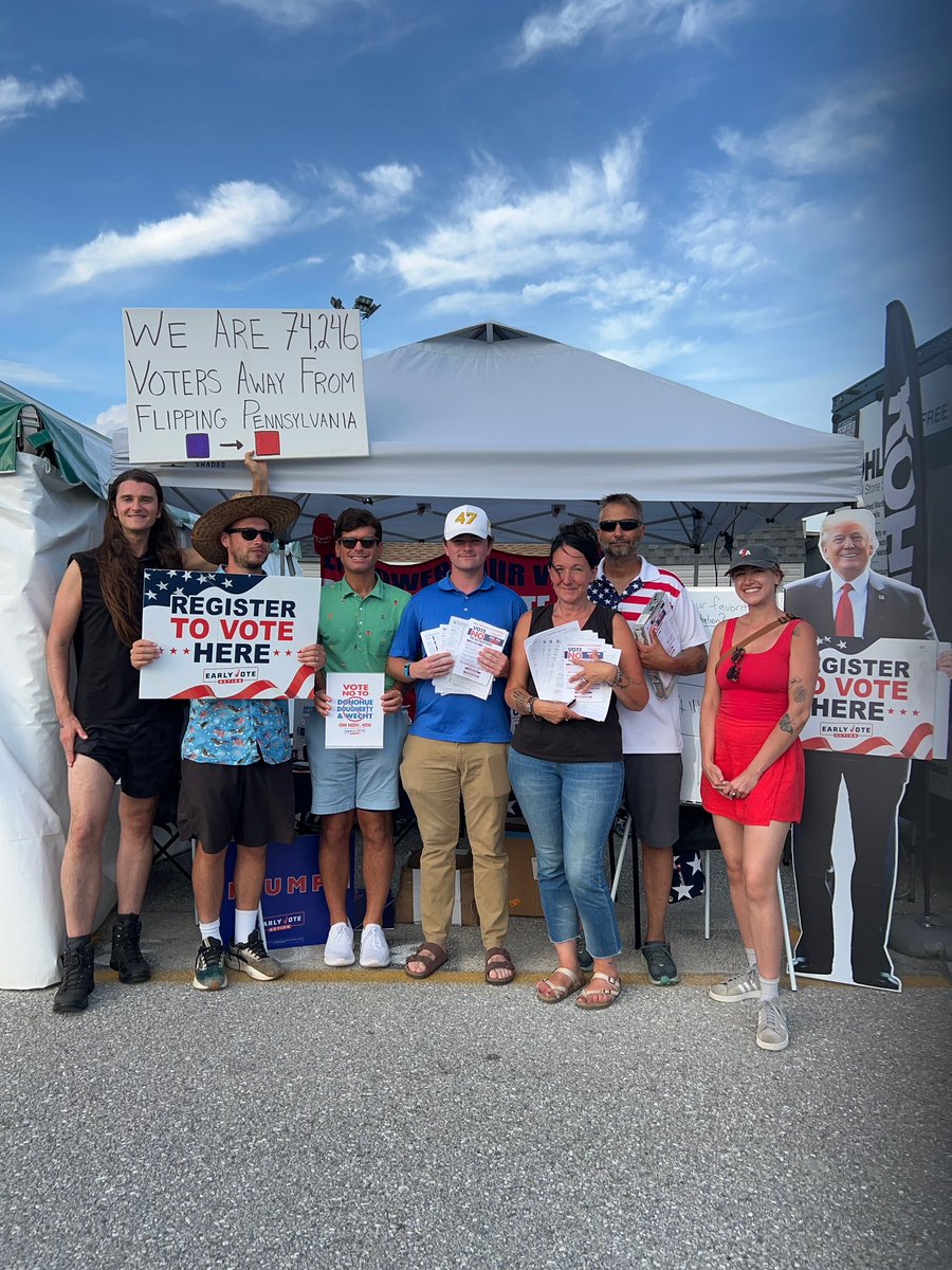 ScottPresler's tweet image. We work.
Then, we work some more.
Then, we work some more.
When we’re done working, we work more.
We are indefatigable.