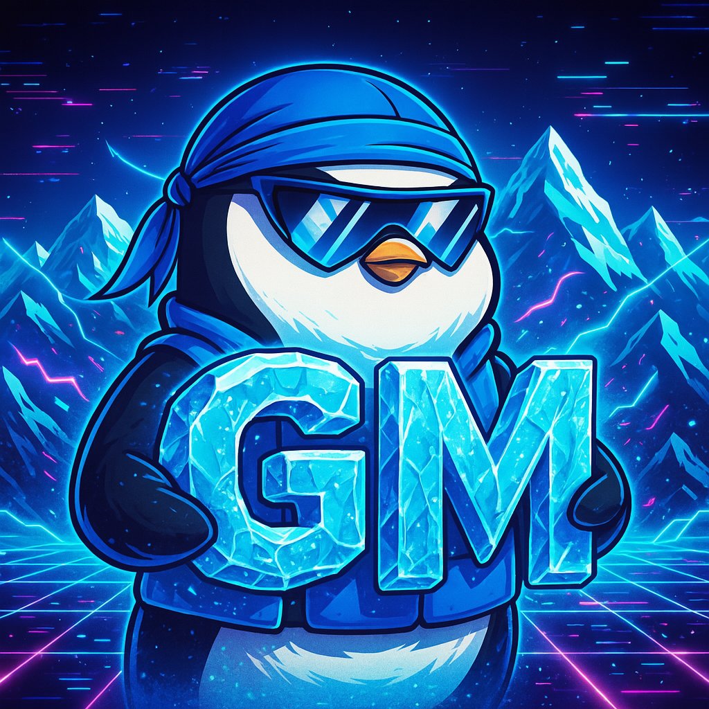 PraxMedia's tweet image. Can I get a GM? 🧊