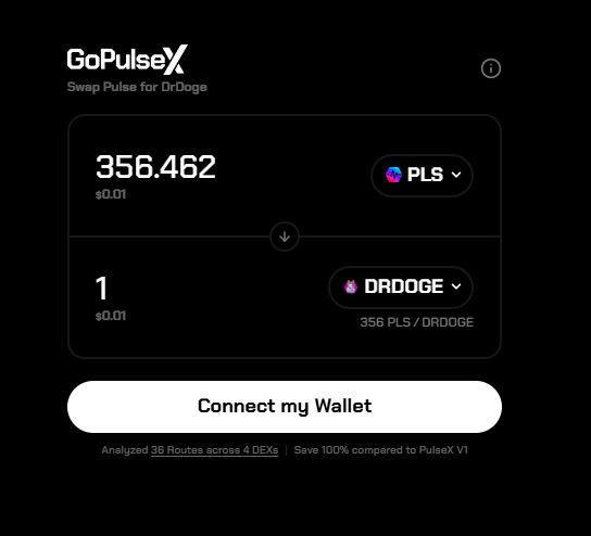 DrDoge_PLS's tweet image. DrDoge can now be swapped on @GoPulsecom💚
Swap DrDoge for PLS, locked LP, easy to use!
They are a really great platform and have been part of the PulseChain community since the very beginning.
gopulse.com/x
#PulseChain