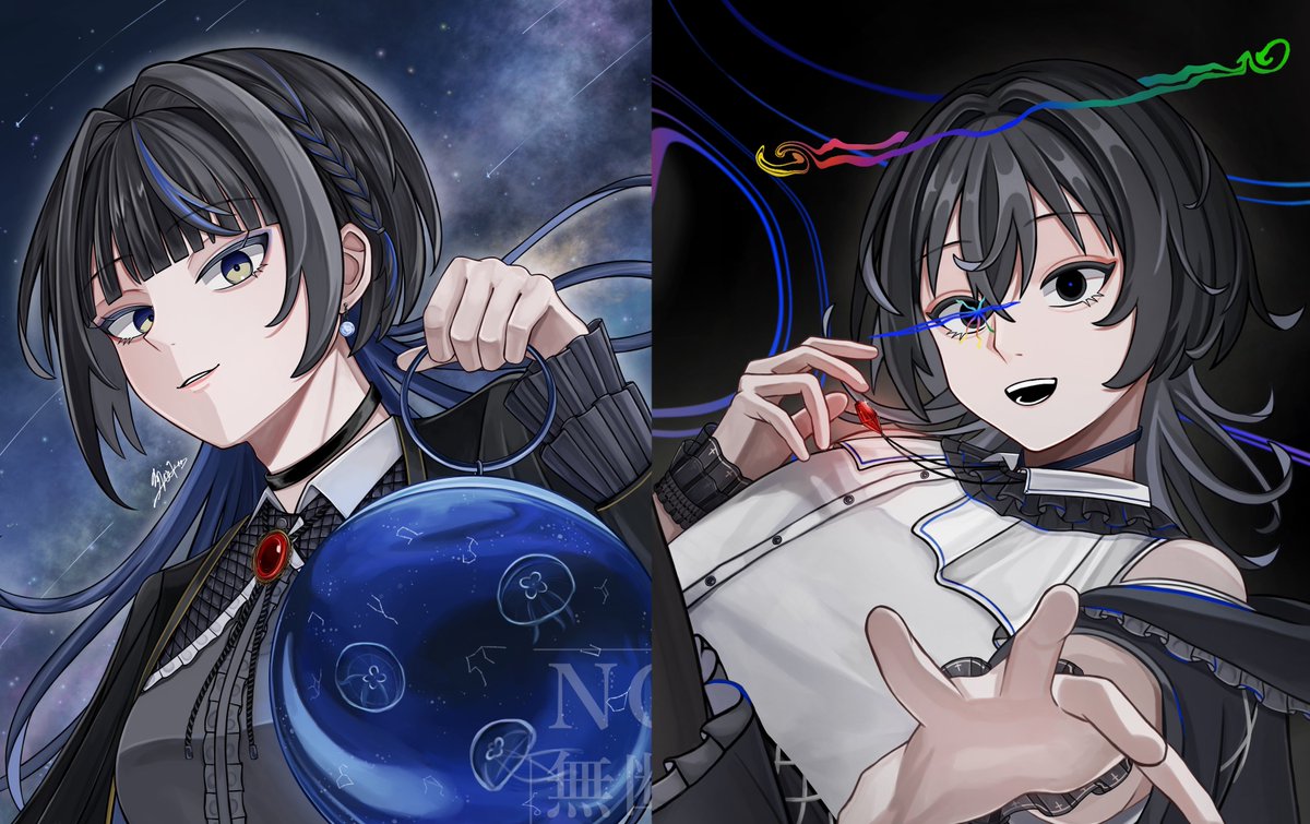#三連休はフォロワーさんが増えるらしい 
#夏の創作クラスタフォロー祭り 
#一次創作祭り夏の陣2025 

久々のタグを…🏷𓈒𓏸︎︎︎︎
黒髪ウルフカットをメインに好きなものを描いています🐺🩶
RT♡巡回、気になった方無言フォロー失礼致します✵