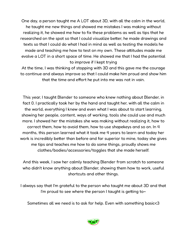 SuiKa_3D's tweet image. I want to share an experience that happened recently!
Sometimes we just need to ask for help 💖