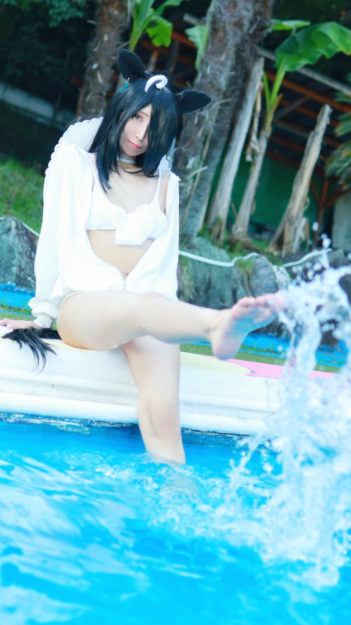 コスプレ衣装/ウマ娘/マンハッタンカフェ/サポカ白水着&夏合宿水着2着 天龍はるか🐴 on X: 