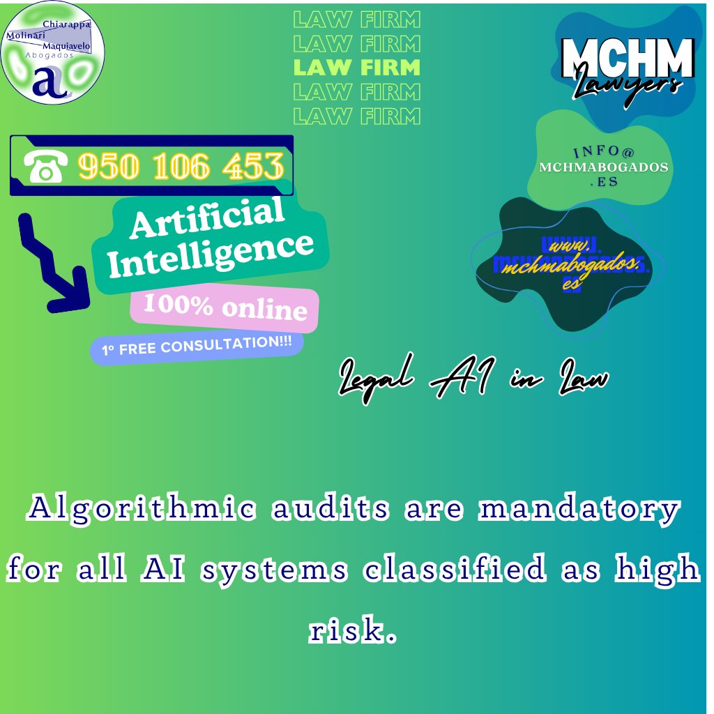 MCHMAbogados's tweet image. 🏛️🌐Algorithmic Audits: The New Pillar of Responsible Artificial Intelligence in Europe 📚⚖️
 🔗 mchmabogados.es/idiomas/en/
 📖lawyers in almeria
 ⚖️At MCHM Lawyers we share a note
 🔗📚Article: mchmabogados.es/blog-mchmaboga…
 📍 📖 lawyers in almeria
#MCHMLawyers #AIAct #AlgorithmicAudit