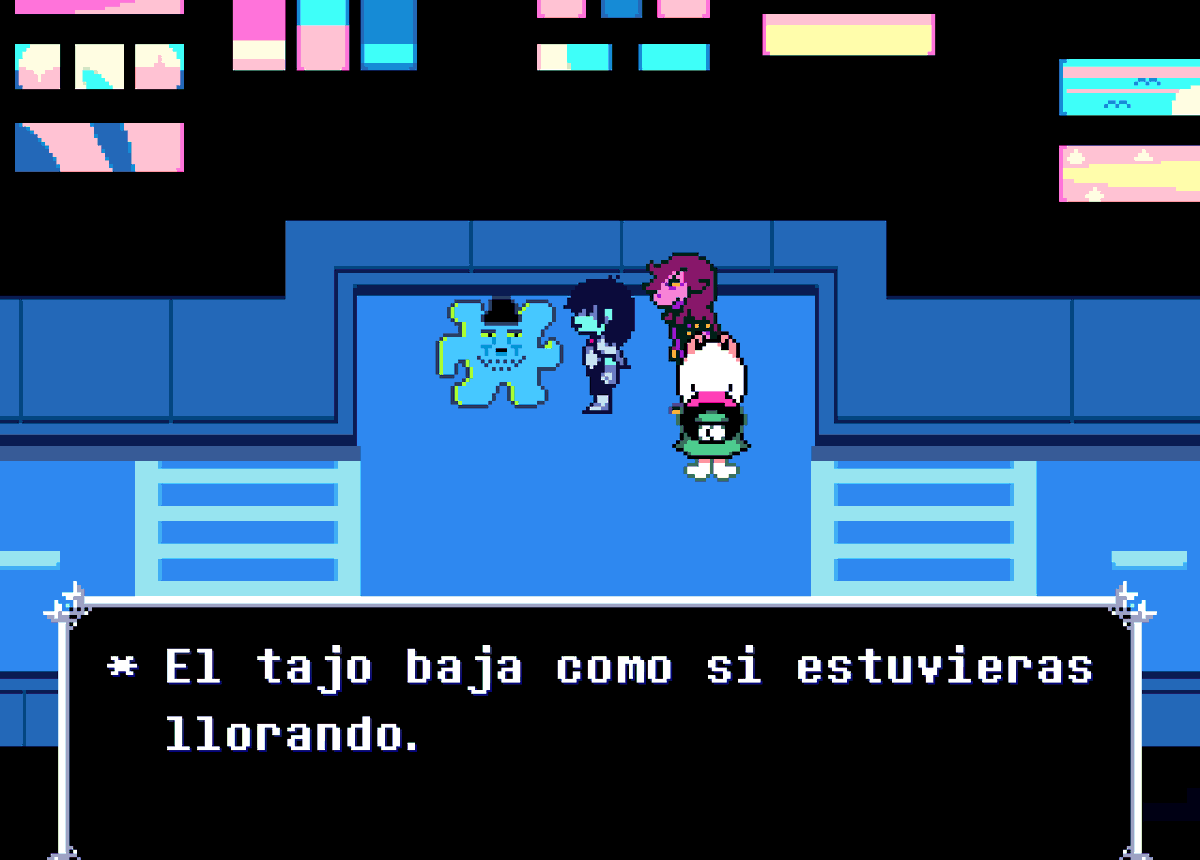 DeltaruneArg's tweet image. donde me metí loco