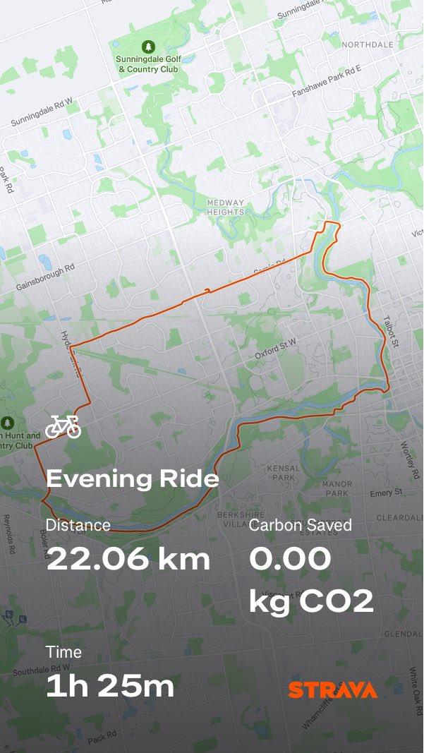 Check out my ride on Strava.
strava.app.link/dk56QqOyaVb