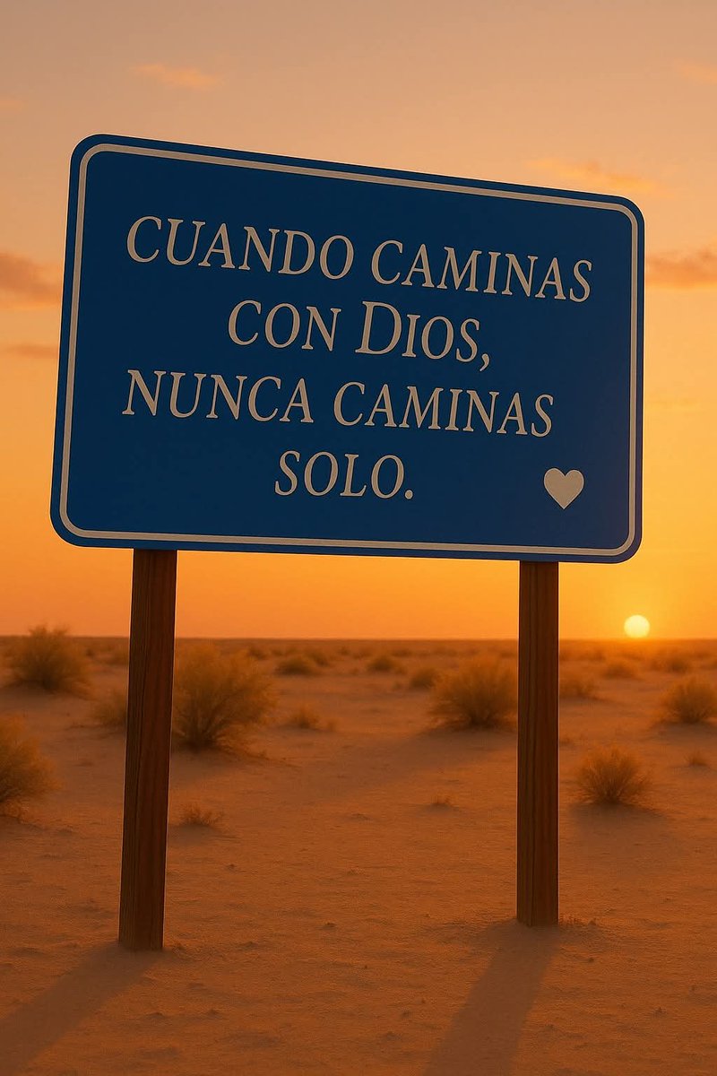 bibliainlinea's tweet image. Cuando caminas con Dios, nunca caminas sólo.