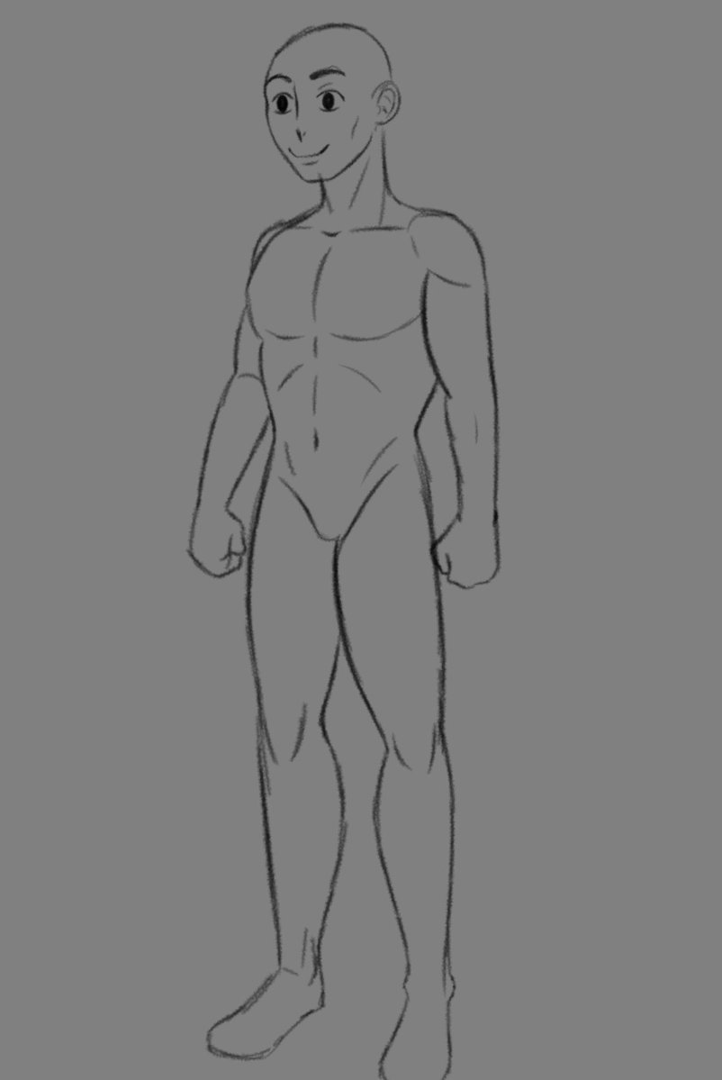 EpithetSoup's tweet image. Enough about heads, now for some bodies #sketches