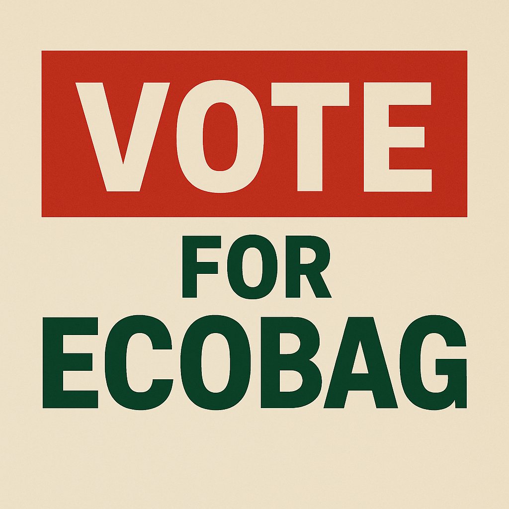 _BagSolutions_'s tweet image. 🌱 Vote for ECOBAG. Own the change.
Support a cleaner future by backing reusable bags powered by blockchain.
Every vote counts. Every bag matters.
Ecobag.vet
#VoteForEcoBag #Vechain #SustainableFuture #Web3ForGood