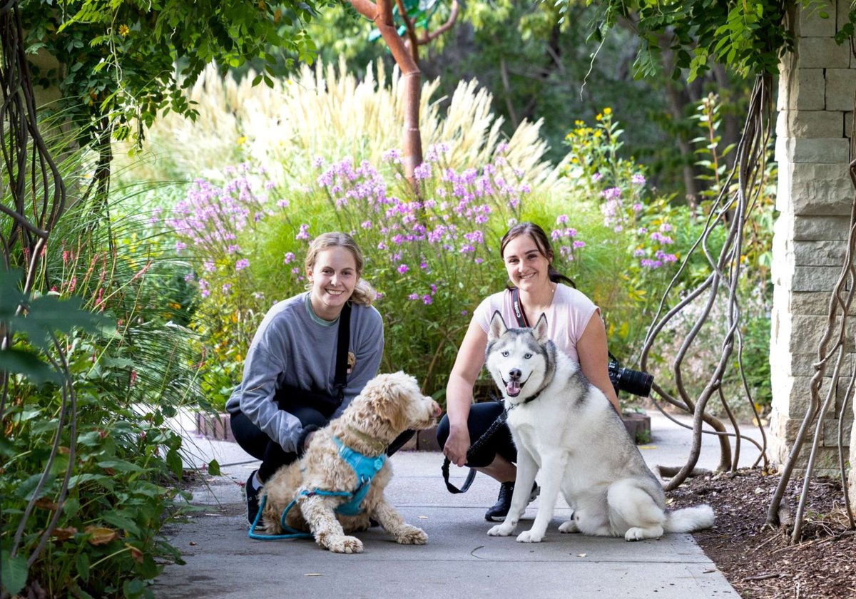 Let the tail-wagging commence! Join us tomorrow from 5 to 8 p.m. for Leashes at Lauritzen, where your furry friends can go on a relaxing stroll through nature. Take photos with the beautiful blooms, meet fellow dog lovers, and make fur-ever memories. 🐾♥️