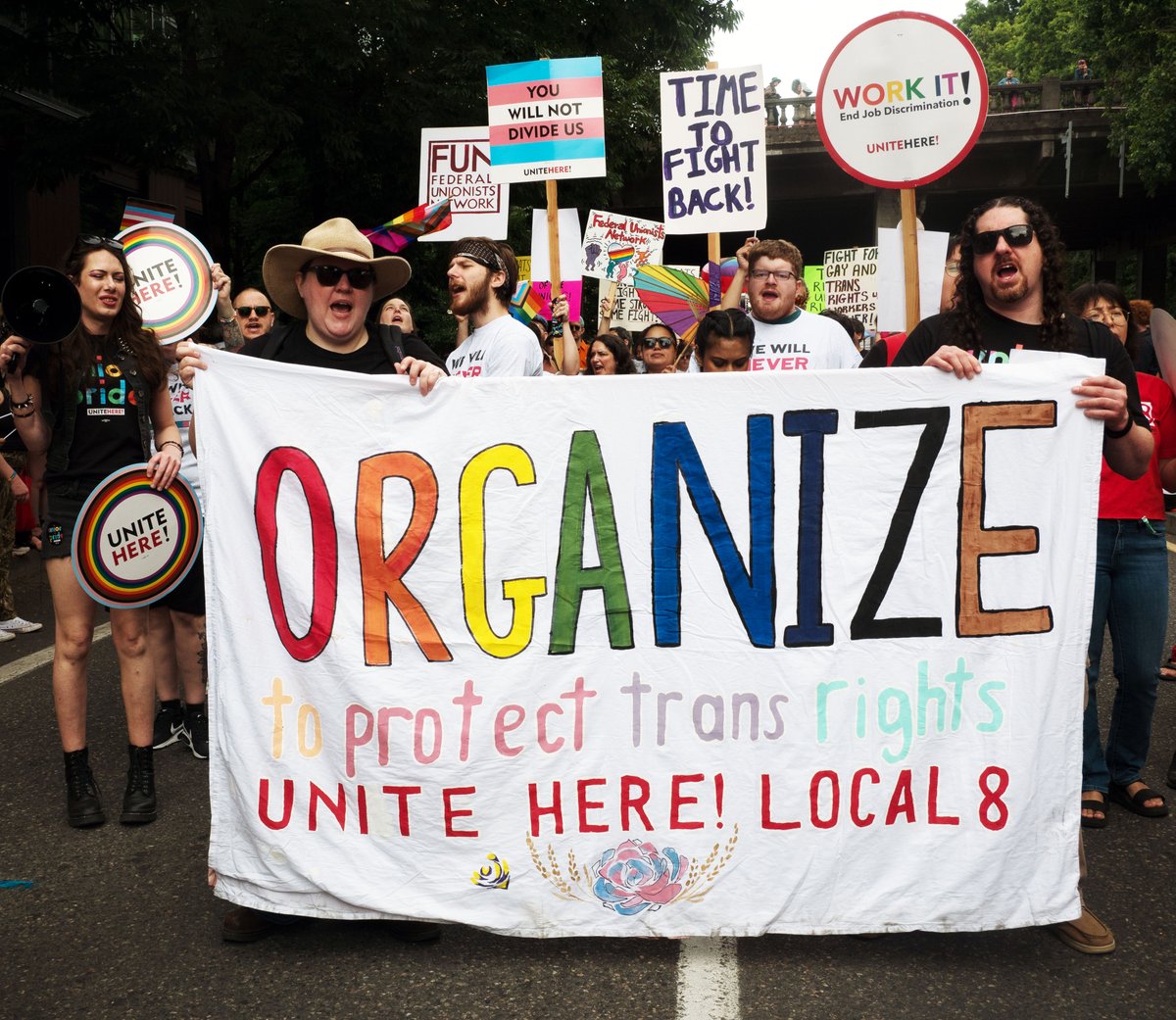 OregonAFLCIO's tweet image. QUEER RIGHTS ARE LABOR RIGHTS!
#OregonLaborPride #PortlandPride