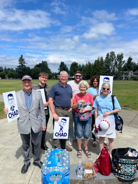 Magendanz's tweet image. Knocked doors in North Bend and stopped by the King County Fair in Enumclaw, great weekend connecting with folks.
Ballots are out. Be sure to vote and return yours. Let’s bring balance back to Olympia!