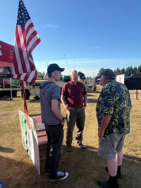 Magendanz's tweet image. Knocked doors in North Bend and stopped by the King County Fair in Enumclaw, great weekend connecting with folks.
Ballots are out. Be sure to vote and return yours. Let’s bring balance back to Olympia!