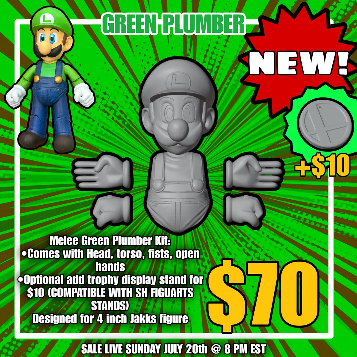 EScrubby_'s tweet image. My custom order sale is now live! Also, I’m retiring some old kits, which are now heavily discounted! Grab them before they’re gone for good!