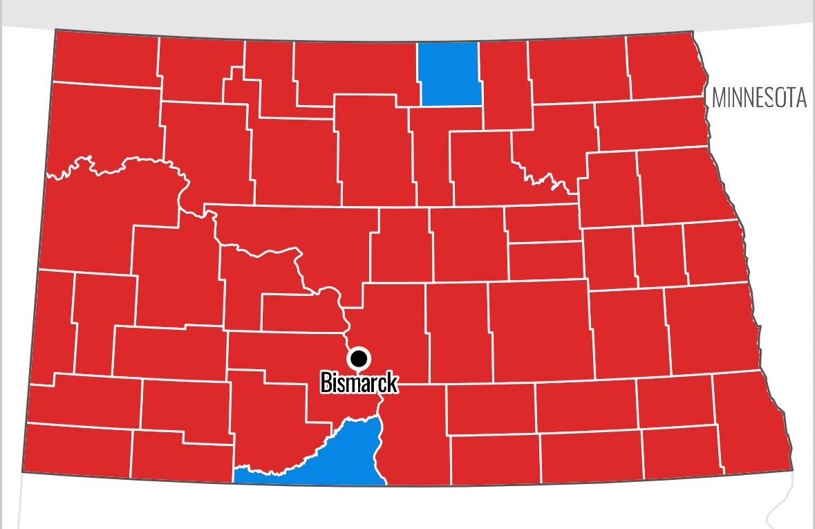 Grassroots20244's tweet image. BREAKING: 🔥🔥🔥🔥🔥ELECTION INTEGRITY BILL OF THE DAY NORTH DAKOTA HOUSE BILL1165 PASSED BOTH CHAMBERS AND SIGNED BY GOVERNOR
✅ Creates a new uniform deadline for return of a mail ballot by mail, in person, and by UOCAVA voters, at the close of polls on Election Day. Under…