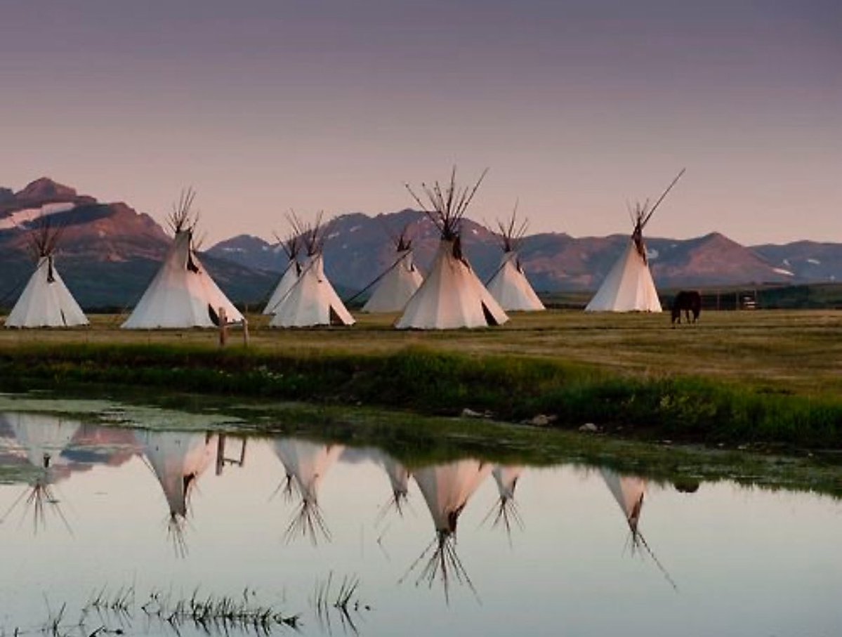 Native3rd's tweet image. “When a man moves away from nature his heart becomes hard.”
~ L. Standing Bear, Sucangu/Oglala Lakota, (1868-1939)