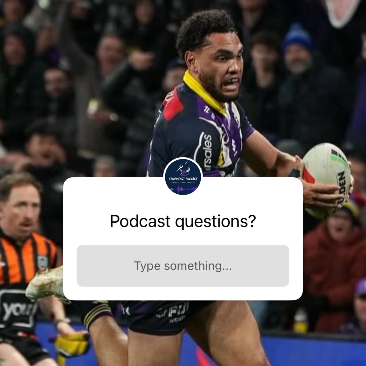 StormcastPod's tweet image. Got a @storm question, you want answered on this weekend @StormcastPod? Drop them below or slide into the DM's 📨 #AskStormyDaniel