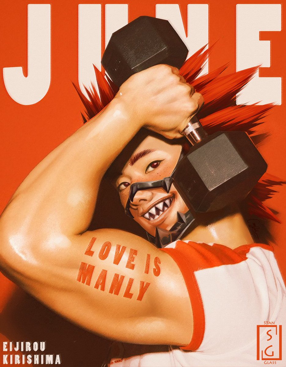 Kirishima Manliness Calendar ❤️