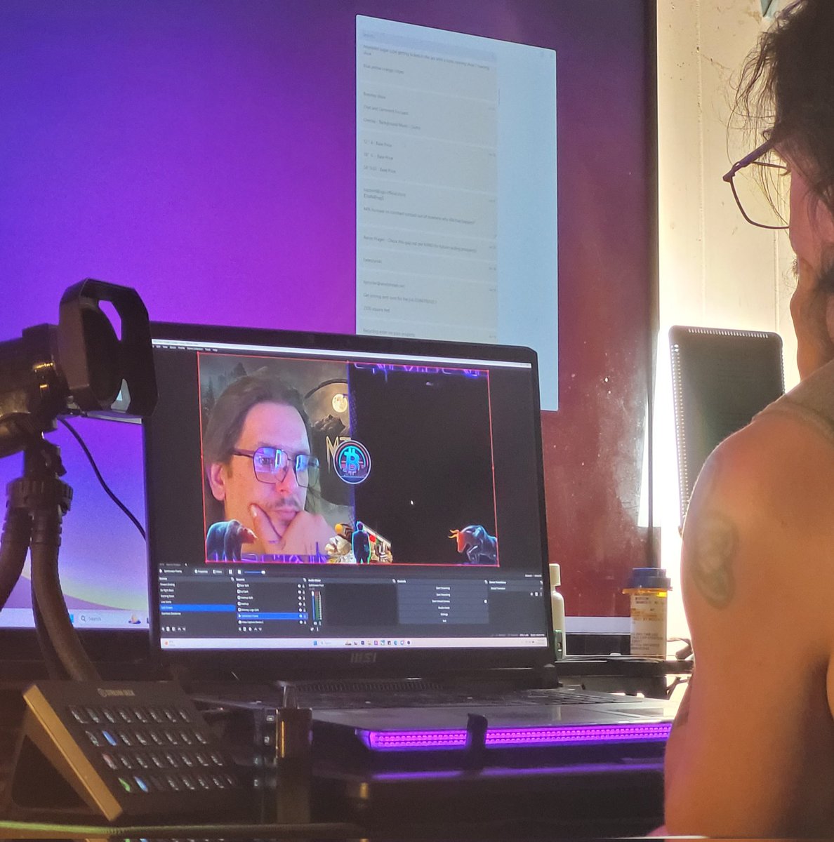 LadyMidnightITM's tweet image. (Take 2: Forgot picture)
You know when @MidnightiTMS is hard at work when he's silent for hours without a word and deep in thought! Super proud of how hard this man works for our family! Beyond thankful ❤️ Never stop believing!
@GamingOnRumble
@MasteringRumble
@rumblevideo_cn