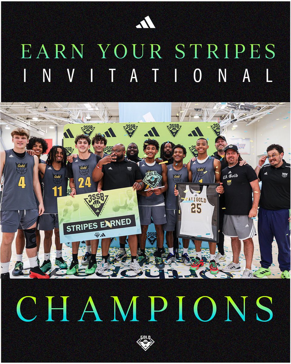 3Stripes GOLD Basketball tweet media