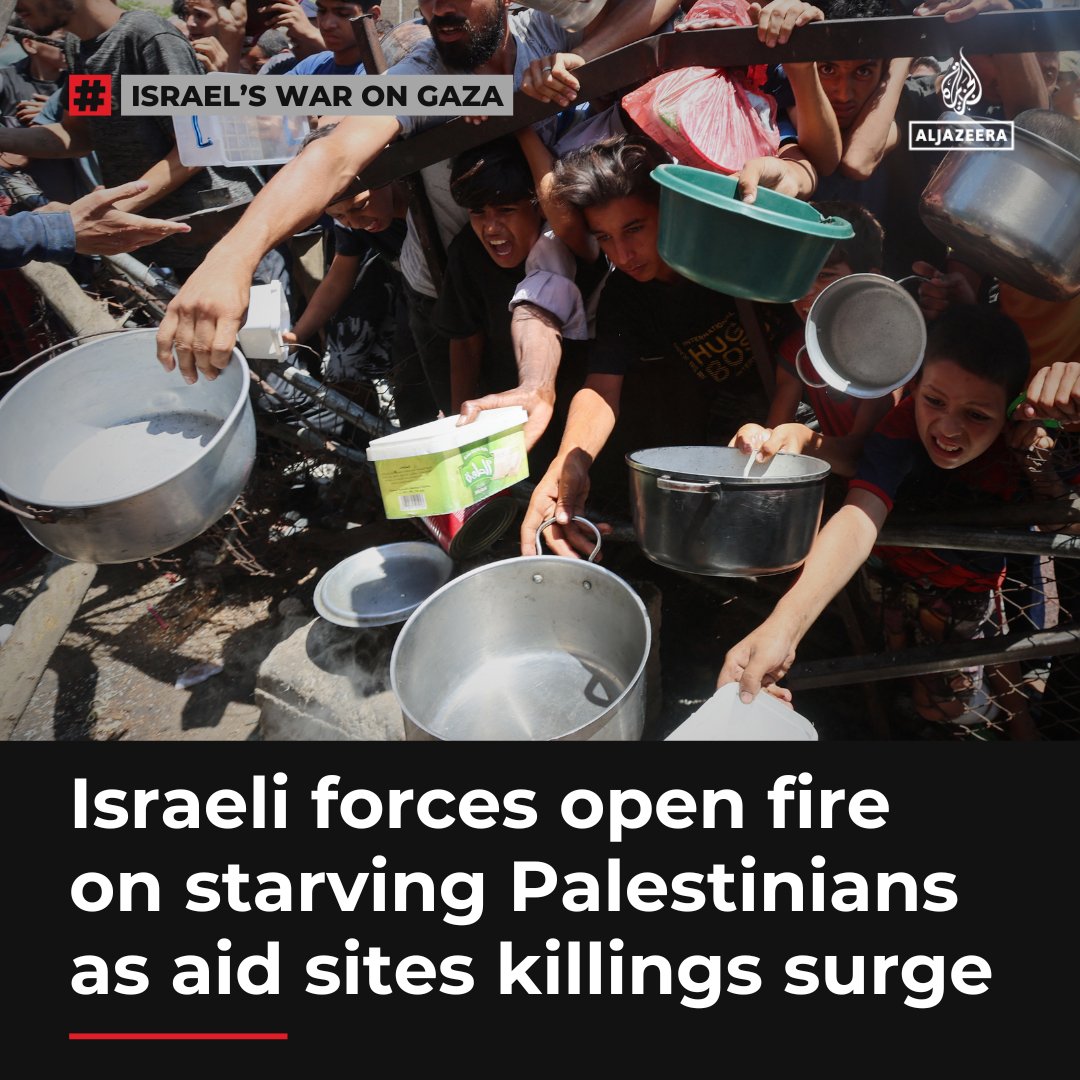 Israeli forces killed at least 115 Palestinians in Gaza on Sunday, most while waiting for food, in one of the deadliest aid-related incidents since May aje.io/phqwl6