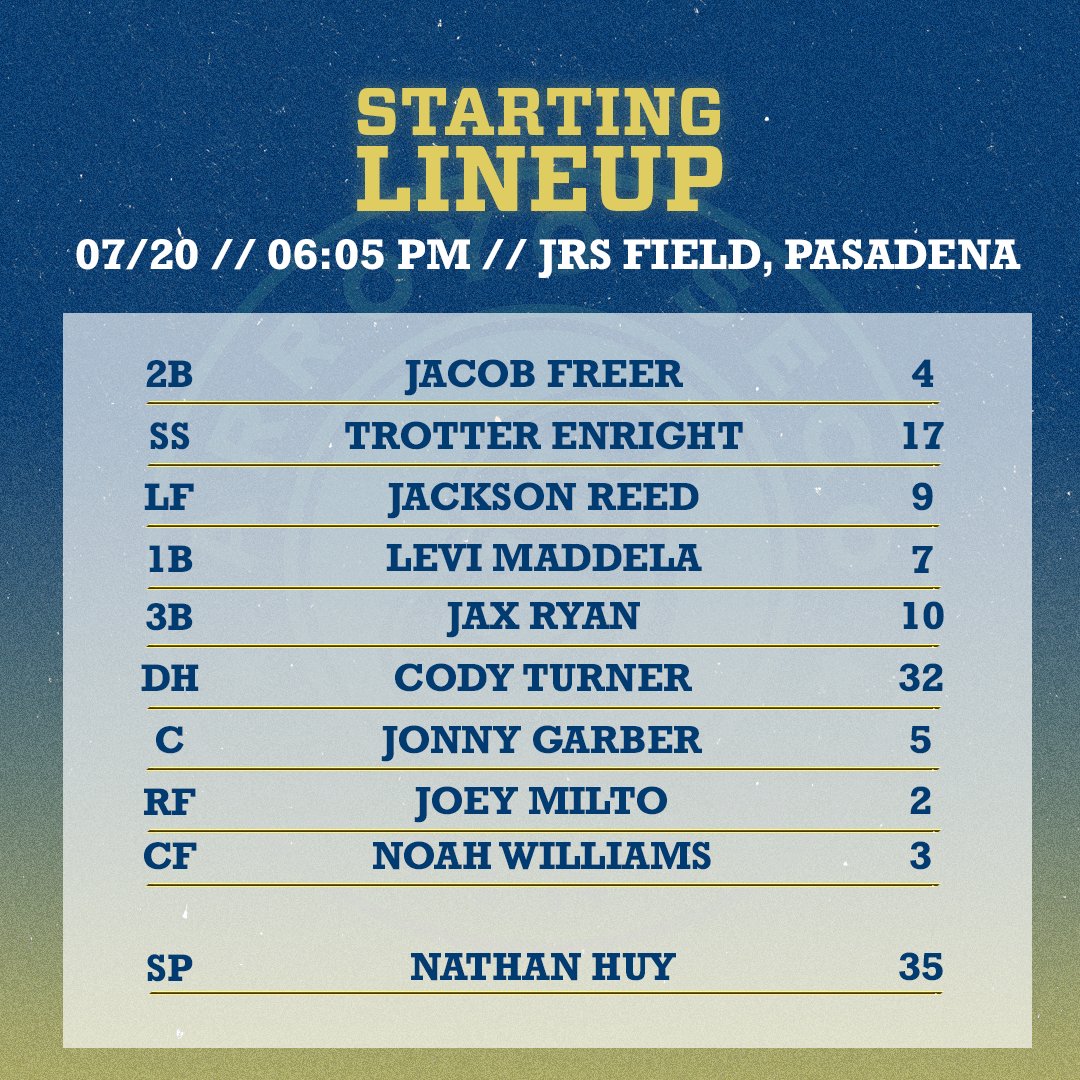 Here is who is taking the field and stepping up to the plate for the Saints to begin things on Sunday night.
#SaintsOfSummer #CCL2025