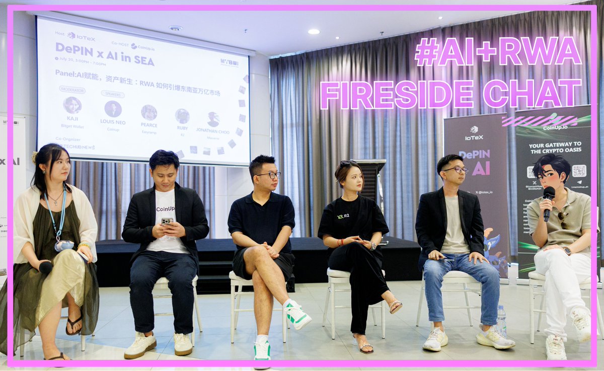 olaxbt_terminal's tweet image. ✨ Discover @olaxbt ' s AI-Powered Trading Revolution with Our MCP-Driven Platform!
OlaXBT joined the event “DePIN x AI in SEA: Real-World Convergence Unleashed” in Kuala Lumpur today! We shared how our platform, powered by reinforcement learning, elevated crypto trading with…