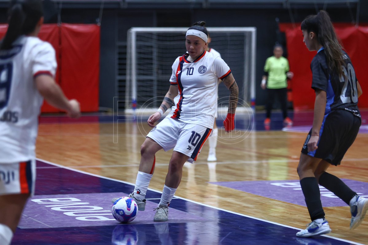 FotosSL's tweet image. Final del 1er tiempo San Lorenzo 0 - 1 SECLA #FutsalFemenino #SanLorenzo