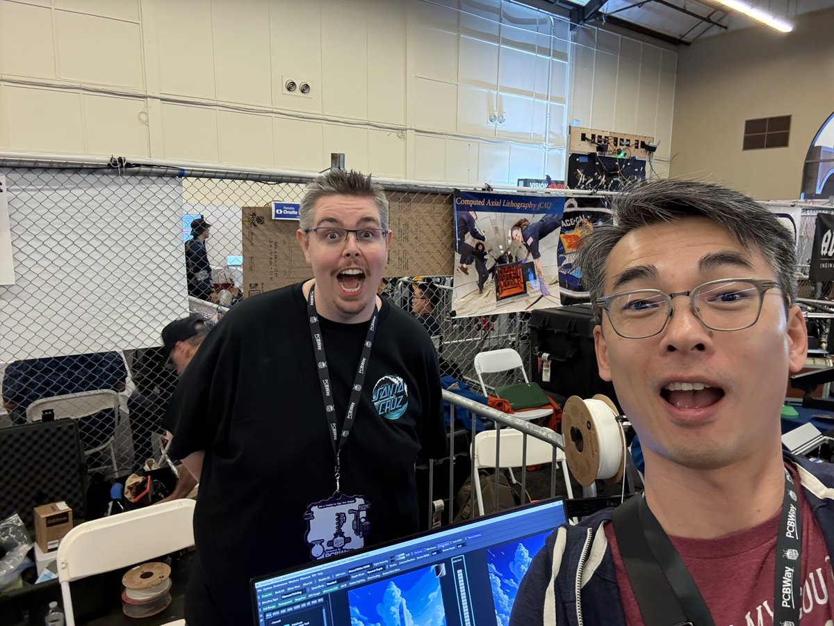 printsandplanks's tweet image. Found @AdditiveAtom at @OpenSauceLive! Good to see you!