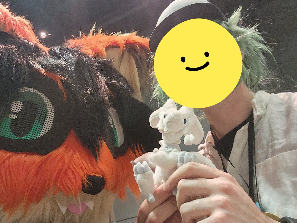 V3rdant_TW's tweet image. More pics from the last day!

#ConnectiCon #furry #fursuit #Pokemon