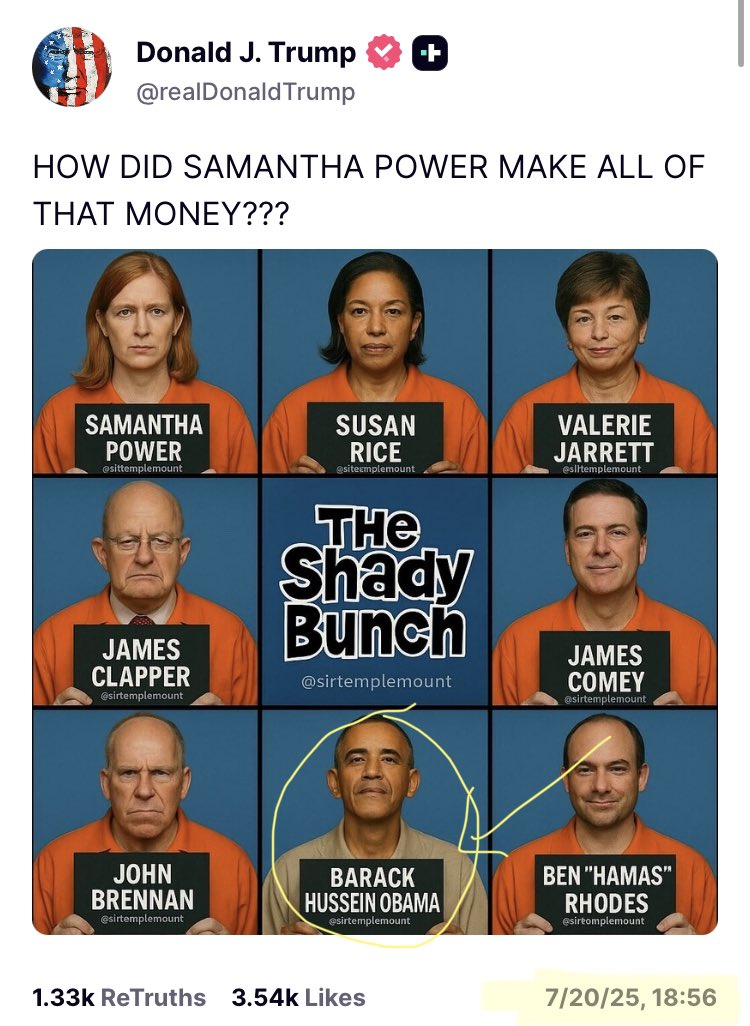TheQNewsPatriot's tweet image. Your President is letting you know (again) that “I caught them all, let’s see what happens”
A Traitor’s Justice.
#DarktoLight