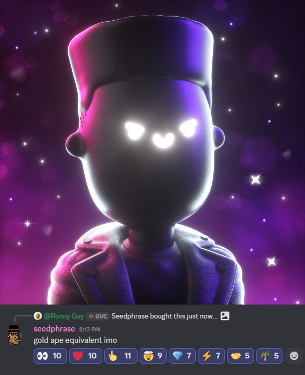 chrismguyot's tweet image. STOKED to officially welcome @seedphrase to the most elite club in Vibetown, the Cosmic Guardians.
LFV🤙✨