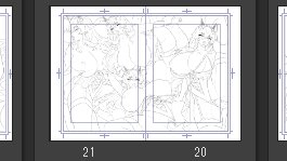今からこのページ描くの楽しみと同時に無理だろコレ・・・感がある 