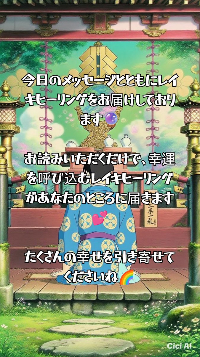 aikouyuyu's tweet image. 🌞7/21(月)のメッセージ🌞

𓇸 太陽 𓇸

今日は心が晴れやかになり、物事がスムーズに進む絶好の一日🌈
あなたの努力が評価されたり、周囲からの信頼やサポートを実感できるでしょう🍀
特に人間関係が活発になり友情や愛情が深まる兆し💓
何事にも前向きに自信を持って取り組むことが開運のカギです🔑