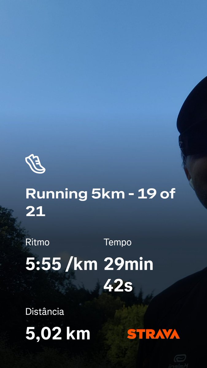 WinMornRoutine's tweet image. Day 85 - 19 x 5km
