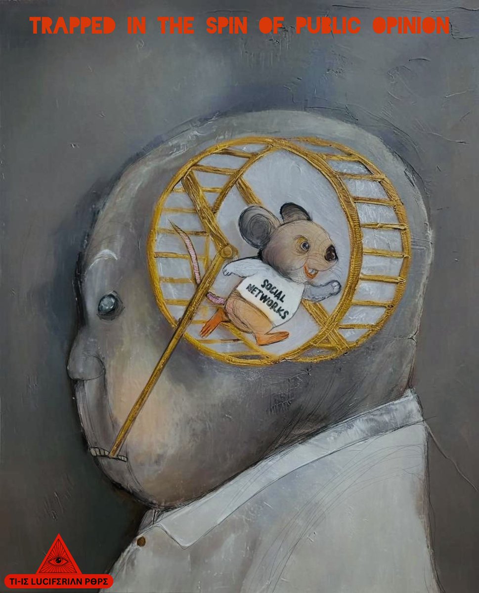 LuciferianPope's tweet image. Public opinion today:🅰️ hamster🐹 on the wheel of social networks;In these Tiempos Digitales y de Redes,apps like #TikTok, #Facebook & @X don’t inform—they program.Ban TikTok⁉️Start by banning the illusion of 🆓 thought.Truth’s just another filter now.
@Adi13
@dsisme48
@Flame_442