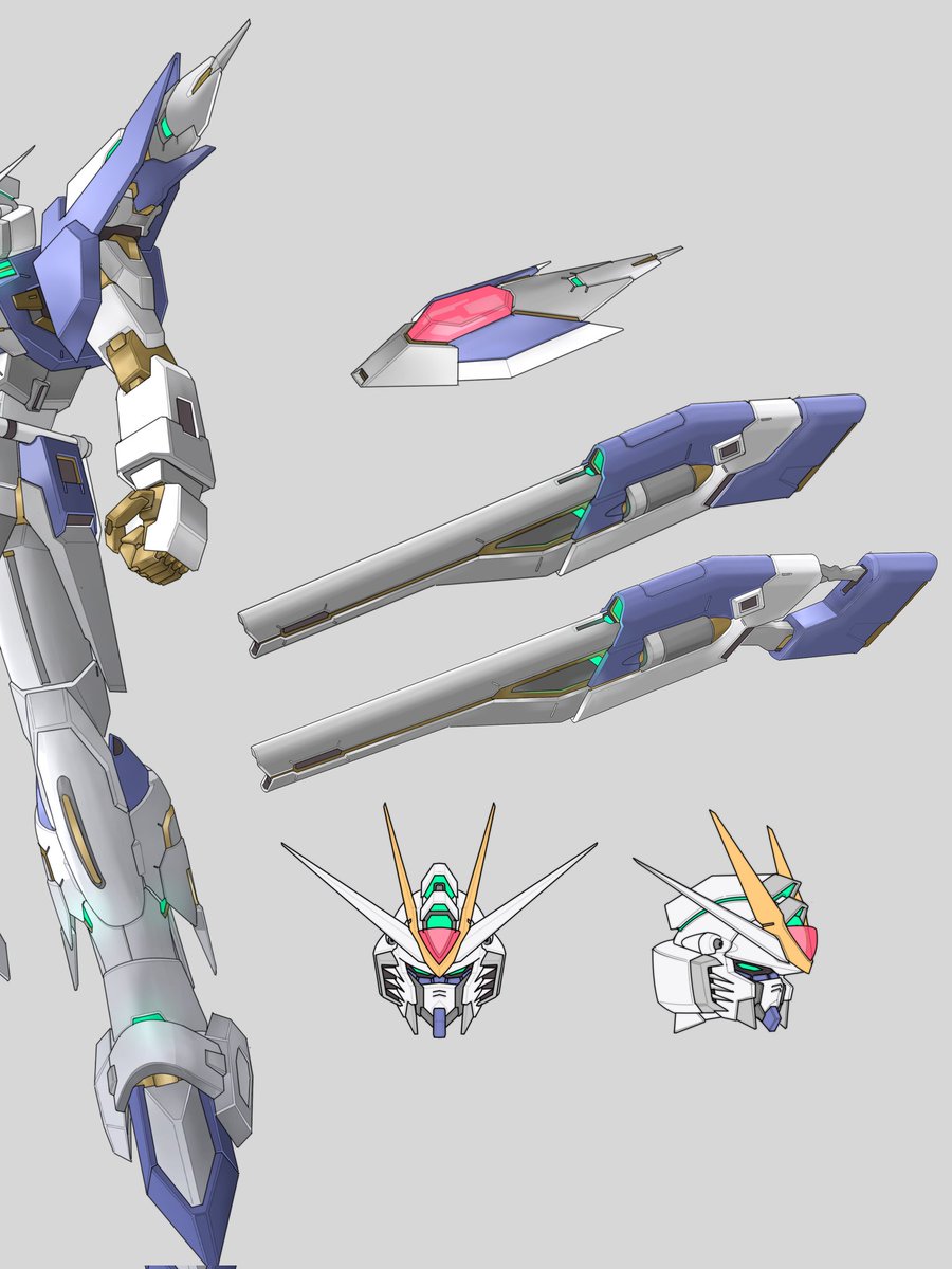 夏コミの新フリーダム素体ができた!! あとはウィング!」|［メカクリア］@